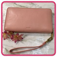 New With Tag, No Box. Authentic Made With Quality Leather In Pearly Pink Color. Lots Of Compartments To Accommodate Your Cards, Cash, Coins, Etc. Will Ship Same Or Next Day. Price Firmno Offers On This Item Please, Thank You Feminine Rectangular Wallet For Daily Use, Elegant Clutch Wallet For Spring, Elegant Spring Clutch Wallet, Feminine Daily Use Rectangular Wallet, Elegant Rectangular Wallet For Spring, Elegant Rectangular Spring Wallet, Elegant Wallets For Daily Use In Spring, Elegant Spring Wallets For Daily Use, Elegant Everyday Wallets For Spring