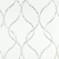 a white wallpaper with wavy lines on it