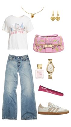 Casual Preppy Outfits, Fits Clothes, The Jeans, Causual Outfits, Cute Simple Outfits