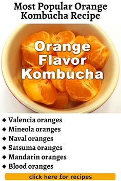 Most Popular Orange Kombucha Recipes Orange Kombucha, Follicular Phase, Recipe Inspirations, How To Make Orange