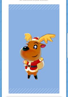 an animal character is shown on the app