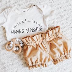 Foto Baby, Linen Clothing, Baby Time, Everything Baby, Baby Outfits