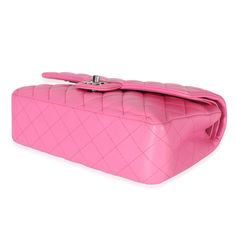 Item #: 134011 Circa: 2021 Condition: Very Good Exterior Color (Specific): Pink Exterior Material (Specific): Lambskin Includes: Box;Care Booklet Handle Drop: 9-17 Exterior Color: Pink Made in: France Dimensions: 10 x 5.5 x 2.5 Exterior Material: Leather Rectangular Flap Bag With Original Box For Travel, Pink Rectangular Bag, Classic Flap Bag With Rectangular Case For Shopping, Classic Pink Rectangular Bag, Designer Pink Rectangular Case Bag, Luxury Flap Bag With Removable Pouch, Luxury Pink Double Flap Bag, Luxury Rectangular Flap Bag With Removable Pouch, Designer Pink Double Flap Shoulder Bag