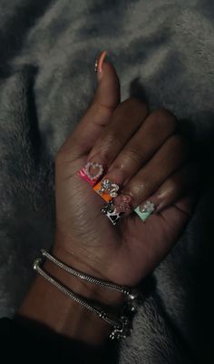 Overlay Nails, Henna Nails, Acrylic Overlay, Acrylic Toe Nails, Acrylic Nail Set, Pink Ombre Nails, Hard Nails, Glamour Nails, Colored Acrylic Nails