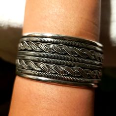 Sterling Silver Braided Design Wide Bracelet Braid Designs, Wide Bracelet, Sterling Silver Cuff Bracelet, Sterling Silver Cuff, Silver Cuff Bracelet, Silver Cuff, Womens Jewelry Bracelets, Cuff Bracelet, Cuff