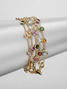 Multi Gemstone Bracelets, Gold Bracelet With Stones, Black Gold Jewelry, 18k Gold Bracelet, Bracelets Charms, Charms Bracelets, Electroformed Jewelry, Planning Checklist