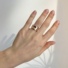 14KT rose gold polished + shiny wide concave cigar band ring. Size selectable; please contact for additional sizes not listed Runs small due to wide cigar band; consider sizing up one size Width: 13mm Back tapers approx. 7mm Weight: 10.53 grams (based on size 7) Made in USA Made to order: please allow 7-14 business days prior to shipping Gold Polish, Cigars, Band Ring, Band Rings, Made In Usa, Ring Size, Size 7, Rose Gold, Band