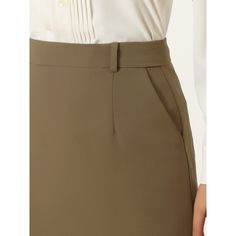 This women's pencil skirt is a stylish and versatile piece of clothing available, designed to flatter every woman's figure with its high waist and sleek silhouette. Crafted with great attention to detail, this skirt is made from a better fabric blend, consisting of a combination of polyester and spandex. The added stretch in the fabric ensures a comfortable fit while still maintaining its shape. The skirt sits comfortably at the natural waistline, accentuating the waist. Picnic Skirt, Semi Formal Wear, Midi Skirt With Pockets, Midi Pencil Skirt, Midi Flare Skirt, Short Denim Skirt, Women Figure, Womens Pencil Skirts, Slip Skirt