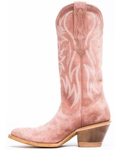 Idyllwind Women's Charmed Life Western Boots - Round Toe, Blush Suede Western Boots, Nfr Fashion, Boot Barn, Estilo Country, Cold Weather Accessories, Pink Suede, Cowgirl Boots, Boot Shop, Western Boots