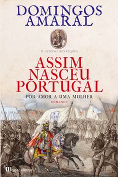 a book cover with an image of two men on horses and one man in armor