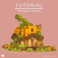 Minecraft Minecraft Rundown House, Mushroom Shop Minecraft, Beehive Minecraft, Minecraft Fantasy Builds, Halloween Cozy