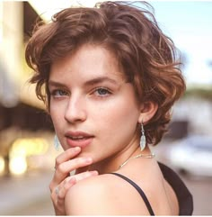 Very Short Hair Wavy Styles, Womens Short Wavy Haircut, Short Curly French Hair, Sweet Short Hairstyles, Cropped Wavy Hair, Shaggy Wavy Pixie, Short Hairstyle Women Wavy Hair Pixie, Frizzy Pixie Haircut, Wavy Hair Pixie Haircut