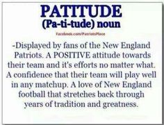 an article about the new england football team's past and present status in its own language