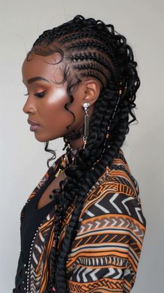 Discover ethereal beauty with these black cornrow hairstyles with curls. Perfect for a dreamy look. Save this pin for ethereal cornrow and curl ideas! #CornrowsWithCurls #EtherealStyle #DreamyLook Butterfly Cornrows, Cornrow Hairstyles With Curls, Braided Hairstyles Black Hair, Cute Braided Hairstyles For School, Cornrows And Curls, Cute Braided Hairstyles Black Hair, Corn Row Braids Black Women, Cute Braided Hairstyles For Kids, Black Cornrow Hairstyles