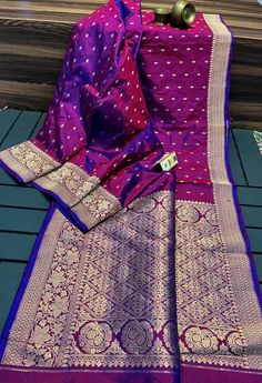 Designer collections for weeding season and upcoming festive season, Absolutely gorgeous Bright Color shaded Pure handcrafted Katan Benarasi silk Sarees.Rich color comes with rich Zari woven work in Body and pallu. Running BP available. Tested golden zari has been used to do the butta designs in body and pallu. Please check availability for the color. Traditional Purple Jamawar Wear, Traditional Semi-stitched Purple Traditional Wear, Semi-stitched Purple Traditional Wear, Purple Semi-stitched Traditional Wear, Purple Jamawar Traditional Wear For Diwali, Wedding Handloom Dola Silk Dupatta, Purple Banarasi Silk Traditional Wear With Pallu, Purple Dola Silk Dupatta With Zari Weaving, Purple Jamawar Saree With Self Design