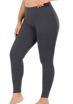 Stay comfortable and stylish in our Plus Size, Perfect Stretch Leggings! Blending the highest quality 95% cotton and 5% spandex materials, these full-length leggings provide the perfect blend of breathability and stretch allowing you to move freely and relax with ease. Plus size and 27" inseam, these leggings provide the perfect fit for all day comfort. Exchanges We have a 7-day exchange policy, which means you have 7 days after receiving your item to request an exchange. We only do exchanges or Aerie Leggings, Leggings Plus Size, Lululemon Align Leggings, Plus Size Workout, Black Seamless, Velvet Leggings, Neon Coral, Embrace Change, Loose Fitting Tops