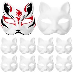 PRICES MAY VARY. 🎨DIY White Paper Masks-You can use your imagination to DIY this mask because of it is paintable.You can use your imagination to DIY this because of paintable. for both men and women wearing that one size fit all to meet your demands. 🎨Plain Masquerade Masks-One size fits most. Interesting work, having fun together.Great for DIY painting on it and use your imagination to DIY what patterns and colors you, and porous design makes you breathe fluently and see more clear. 🎨Unpaint Paper Mask Diy, Cat Mask Diy, Masquerade Mask Diy, Diy Halloween Masks, Paper Face Mask, Cat Masks, Blank Mask, Mask Paper, Mask Cat