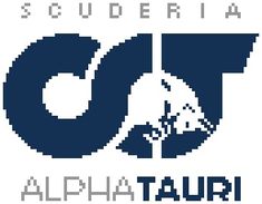 the logo for southern california university, with an image of a horse in blue and white