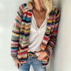 Stylish Sweaters Cardigans, Cheap Bohemian Knitted Sweater, Cheap Playful Women's Sweater, Cheap Trendy Textured Knit Outerwear, Cheap Chic Knit Outerwear, Women's Cardigan Sweaters, Stylish Sweaters For Women Cardigan, Cardigan Sweaters For Women Crochet, Knitting Women Sweater Jackets