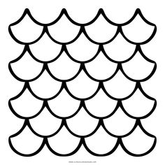 a black and white image of fish scales