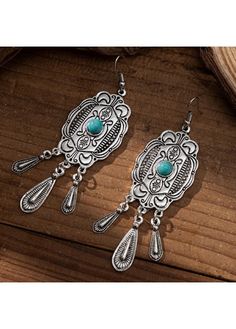 Color:Mint Green;Package Contents:1 Pair X Earrings;Occasion:Other; Thailand Jewelry, Indian Jhumka, Tassel Earing, Alloy Earrings, Ethnic Earrings, New Retro, Ear Rings, Beaded Tassels, Fashion Jewelry Earrings