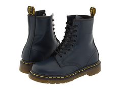 Always wanted a nice pair of navy Docs. Aztec Boots, Blue Leather Boots, Navy Blue Boots, Real Leather Boots, Navy Boots, Doc Martens Boots, Metallic Boots, Brogue Boots, Black Riding Boots