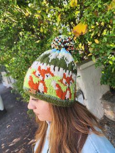 🦊🌲 Embrace the Enchantment: Handmade Fox and Forest Bobble Beanie 🌲🦊 Step into a winter wonderland with our enchanting handmade bobble beanie, where the spirit of the forest meets the playful charm of a fox. This unique accessory is more than just a beanie; it's a statement piece that captures the magic of winter and the beauty of nature. Key Features: 🍂 Fox-Inspired Elegance: Our carefully crafted bobble beanie showcases a whimsical fox design, bringing a touch of woodland magic to your wi Knit Fox, Nature Inspired Fashion, Fox Lover, Winter Headbands, Hat Handmade, Fox Design, Pom Pom Hat, Skull Cap Beanie, Soft Yarn