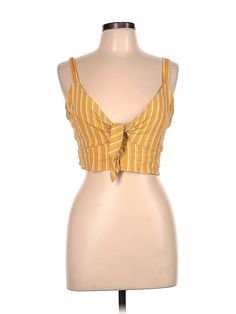 Lottie Moss Sleeveless Blouse Size: Large Tops - used. 100% RAYON | Lottie Moss Sleeveless Blouse: Yellow Tops - Size Large Lottie Moss, Yellow Tops, Yellow Top, Sleeveless Blouse, Sleeveless Top, Women Handbags, Womens Tops, Mini Dress, Handbags