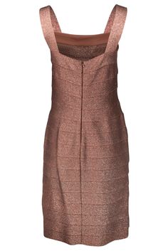 Party the night away in style with this shimmering pink dress. It will hug your curves and make you feel sexy all night long. Size M 95% rayon, 5% other fibers Tiered design on fabric Fitted Concealed back zipper Bust 33" Waist 30' Shoulder to hem 40" Elegant Fitted Lurex Mini Dress, Elegant Metallic Stretch Dresses, Elegant Stretch Metallic Dresses, Glamorous Sleeveless Lurex Dress, Elegant Lurex Cocktail Dress, Sleeveless Lurex Evening Dress, Elegant Evening Mini Dress In Lurex, Pink Shimmer Mini Length Dress, Fitted Lurex Summer Dress