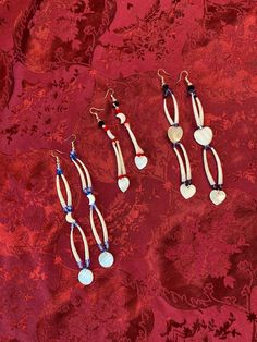 Please refer to measurements pictured before purchasing  Pilamiya Dentallium Earrings, Dentalium Earrings, Indigenous Jewelry, Native Crafts, Beads Craft Jewelry, Beading Inspiration, Beads Craft, Beautiful Beadwork, Rapid City