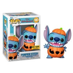 the pop vinyl figurine has been designed to look like stitchy, but it is