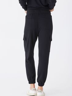 Indulge in ultimate comfort with Margot Modal Terry Cargo Jogger. Featuring a soft, wide elastic waistband for all-day comfort, and convenient cargo pockets for added functionality. Elevate your loungewear game with these joggers and experience a new level of relaxation. Relaxed Fit Cargo Style Joggers For Loungewear, Functional Relaxed Fit Joggers With Elastic Side Panels, Relaxed Fit Joggers With Elastic Side Panels, Comfortable Loungewear Activewear With Side Pockets, Functional Joggers With Relaxed Fit And Elastic Side Panels, Comfortable Activewear With Side Pockets For Loungewear, Comfortable Activewear With Side Pockets For Lounging, Utility Relaxed Fit Joggers For Loungewear, Versatile Relaxed Fit Cargo Pants For Loungewear