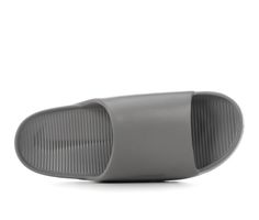 Engineered with lightweight materials, these slides provide a comfortable and easy slip-on experience. Whether you're recovering from an intense workout, or taking it easy by the pool, embrace your feet in calm, cool comfort. Easy slip-on entry, Lightly padded footbed, Textured outsole provides traction, Open toe | Men's Nike Calm Slide Sport Slide Sandals in Flat Pewter Size 8 Comfortable Gray Slip-on Flip Flops, Gray Non-slip Comfortable Slides, Nike Non-slip Slides, Comfortable Gray Sport Sandals, Comfortable Non-slip Gray Slides, Nike Open Toe Slides For Outdoor, Gray Non-slip Slip-on Slides, Non-slip Slip-on Slippers For Swimming, Comfortable Gray Flip Flops For Summer