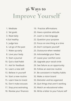 Some ways in which you can improve yourself😊🤍 Becoming Her Aesthetic, Habits Checklist, Ways To Improve Yourself, Becoming Her, Her Aesthetic, Better Version Of Yourself, Practicing Self Love, Self Care Bullet Journal, Writing Therapy