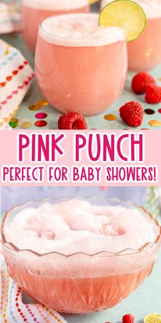 pink punch perfect for baby showers