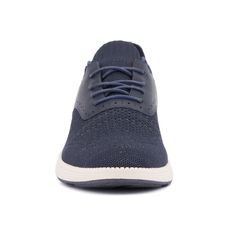 Stay stylish and comfortable with the Alqamar sneakers, designed to keep your feet as cool as your look. Featuring a breathable knit upper and a lace-up closure, these sneakers offer a secure fit and exceptional versatility. The strobel construction ensures added flexibility and durability, making them perfect for a variety of activities. Whether you’re out on the town or lounging around, the Alqamar sneakers provide the ultimate combination of comfort and contemporary style for any occasion. Navy Low-top Casual Running Shoes, Navy Casual Low-top Running Shoes, Casual Navy Low-top Running Shoes, Navy Casual Sneakers For Jogging, Navy Lace-up Sneakers For Jogging, Navy Low-top Slip-on Sneakers, Navy Low-top Textile Sneakers, Casual Navy Sneakers With Comfortable Midsole, Casual Navy Running Shoes For Streetwear