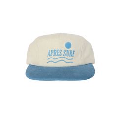 Après Surf Corduroy Five-Panel Hat Caps Design, Beach Setting, Five Panel Hat, Surf Hats, Five Panel Cap, Surf Apparel, Sun Aesthetic, Surf Vibes, French Baby