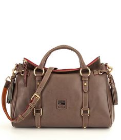 Dooney & Bourke Florentine Tasseled Satchel Fancy Purses, Dooney & Bourke Bags Dooney & Bourke, Satchel Handbags Dooney & Bourke, Dooney & Bourke Bags Vintage, Leather Crossbody Purse Dooney & Bourke, Leather Handbags Women, Dooney & Bourke Bags, Beautiful Handbags, Dooney & Bourke