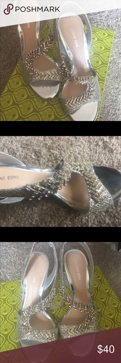 Gianni Bini silver/gold evening sandals. NWT 31/2” heel sandal beautiful beading on top. Gianni Bini Shoes Heels Evening Sandals, Gianni Bini Shoes, Heel Sandal, Gianni Bini, Wedding Shoe, Silver Gold, Sandals Heels, Beading, Shoes Heels