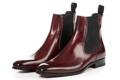 mens designer boots Men Leather Boots, Brown Leather Chelsea Boots, Italian Leather Boots, Paul Evans, Gentleman Shoes, Best Shoes For Men, Mens Leather Boots, Chelsea Boots Men, Suit Trousers