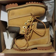 Never Been Worn, Brand New, Unisex Color And Style Timberland Leather Boots, Timberland Boots Black, Tan Shoes, Toddler Boots, Timberlands, Shoe Inspo, Timberland Shoes, Swag Shoes, Boys Boots