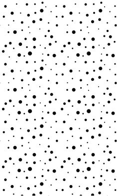 black and white polka dot pattern