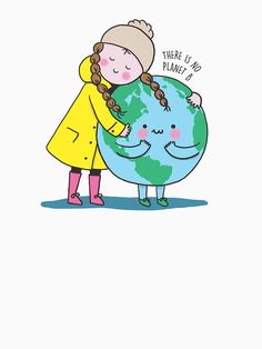 "THERE IS NO PLANET B" T-shirt for Sale by RiLi | Redbubble | climateactionrb t-shirts - greta thunberg t-shirts - cute t-shirts Planet Shirt, There Is No Planet B, No Planet B, Cute T Shirts, Greta Thunberg, New Earth, I Stand, Cute Tshirts, Mole