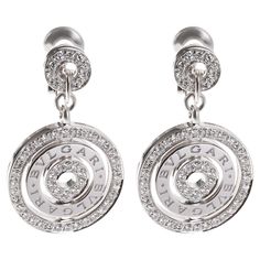 Bulgari Cerchi Astrale Diamond Earrings in 18k White Gold 1.3 CTW PRIMARY DETAILS SKU: 119155 Listing Title: Bulgari Cerchi Astrale Diamond Earrings in 18k White Gold 1.3 CTW Condition Description: Retails for 15000 USD. In excellent condition and recently polished. Brand: Bulgari Collection/Series: Astrale Metal Type: White Gold Metal Purity: 18k Pre-Owned Jewelry Condition: Excellent SIDE STONE INFORMATION Side Stone 1 Gem Type: Diamond Side Stone Weight 1 (cts): 1.30 Side Stone 1 Shape: Round Diamond Box, Earrings White Gold, Earrings White, Chic Accessories, Love Ring, Fine Jewellery Earrings, White Gold Diamonds, Diamond White, Types Of Metal