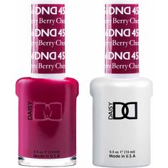 DND Duo - #456 Cherry Berry / Soak-Off Gel Polish 0.5 oz. + Nail Lacquer 0.5 oz. Dnd Cherry Berry, Spa Prices, Nail Services, Get Nails, Nail Technician, Gel Manicure