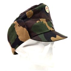 Original Hungarian army camo winter field cap With color regimental cockade Cap is new, perfect condition Military Style Khaki Hunting Hat, Khaki Military Style Hunting Hats, Khaki Military Hat For Hunting, Adjustable Camouflage Military Hat, Military Camouflage Cap, Army Camo, Winter Cap, Cool Hats, Camo