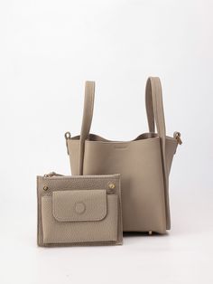 Medium Leather Bucket Bag | Versatile & Stylish Carry-All – Songmont Modern Satchel With Removable Pouch For Travel, Modern Travel Satchel With Removable Pouch, Minimalist Bucket Bag With Removable Pouch For On-the-go, Minimalist Satchel With Detachable Strap For On-the-go, Minimalist Shoulder Bag With Detachable Strap For Travel, Versatile Crossbody Bucket Bag For Business, Versatile Business Bucket Bag Crossbody, Minimalist Travel Bags With Interior Card Slots, Versatile Shoulder Tote Bag With Interior Card Slots