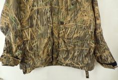 "-Description- >Browning green & brown camo men's hunting coat >zipper and button front >four zip close pockets on the front >velcro close cuffs >hood that zips on and off to the coat >elastic on the inside of the coat >brown lining >zip close pocket on the inside of the coat >size XL >perfect for outdoor experiences! >condition: great >color(s): brown, green >fabric(s): 100 polyester >brand: browning >care: machine wash -Measurements- >size: X Military-style Brown Hunting Outerwear, Brown Military Style Hunting Outerwear, Brown Military Style Outerwear For Hunting, Camouflage Coat, Tweed Sport Coat, Hunt Coat, Colorful Hat, Hunting Jacket, Camo Men