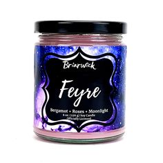 a jar of fevre with a black label on it Fresh Cut Roses, Twisted Sister, Sacred Stones, Having Patience, Rose Candle, Wax Warmer, Linen Spray, Custom Candles, Melting Candles