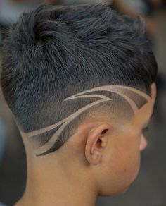 Kids Haircut For Boys, Haircut For Boys, Hair Designs For Boys, Boys Haircuts With Designs, Funky Haircuts, Trendy Boys Haircuts, Boys Fade Haircut, Haircuts For Boys, Kids Haircut